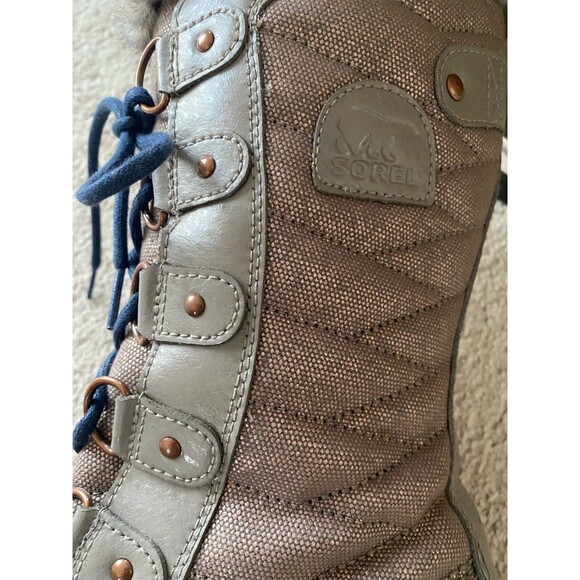 NEW Sorel Tofino II LUX Kettle & Dusk Waterproof Mid-calf Insulated Boots Sz 6 - Picture 4 of 5